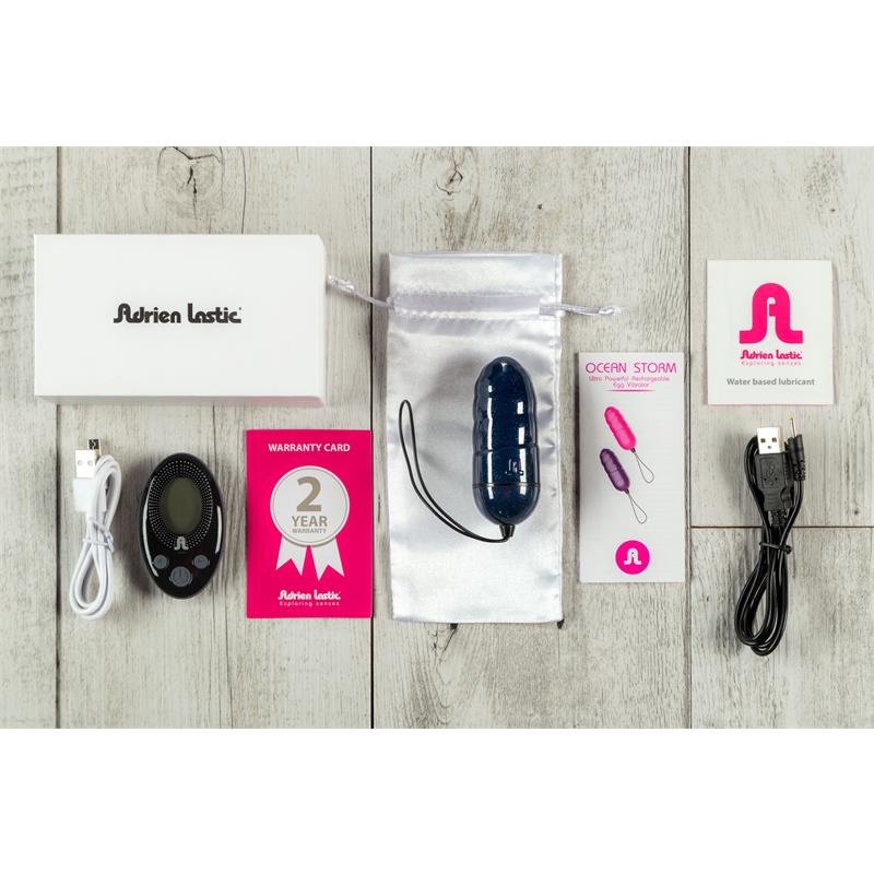 Huevo Vibrador Ocean Storm + Control Lrs