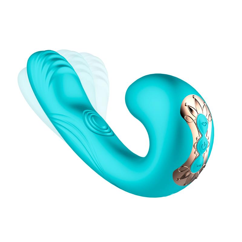 Hydra Vibrador Con Pulsación Y Lengua Estimuladora De Clítoris 3 Motores Usb