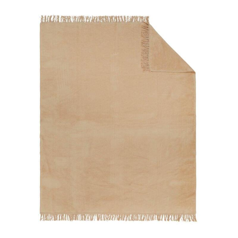 Ibena Uni Manta Braga Camel 150x200