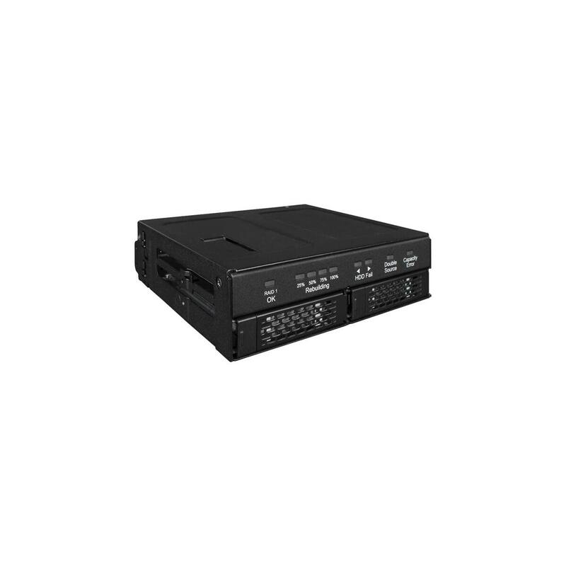 Icy Dock Mb902spr-B R1, Carcasa De Disco Negra Mb902spr-B R1