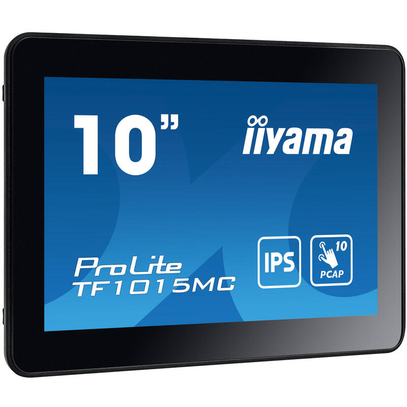 Iiyama 25.7cm (10,1") Tf1015mc-B3 16:10 M-Touch Hdmi+Dp+Usb