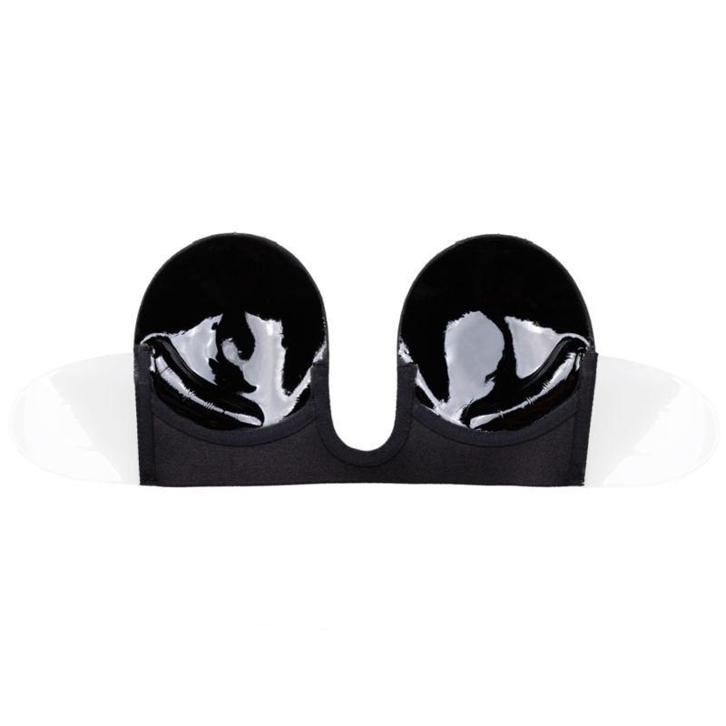 Bye-Bra - Sujetador Sin Asas En U Negro Copa A