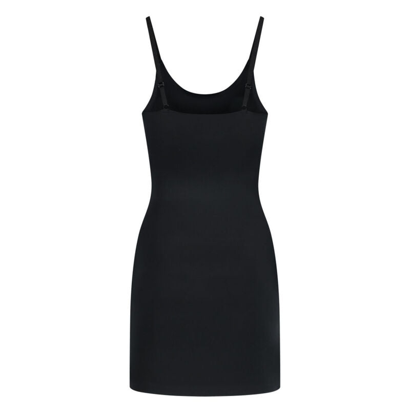 Bye-Bra - Single Vestido Invisible Negro Talla M