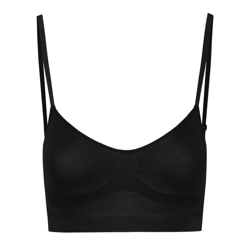 Bye-Bra - Medium Control Sujetador Sin Costuras Negro Talla S