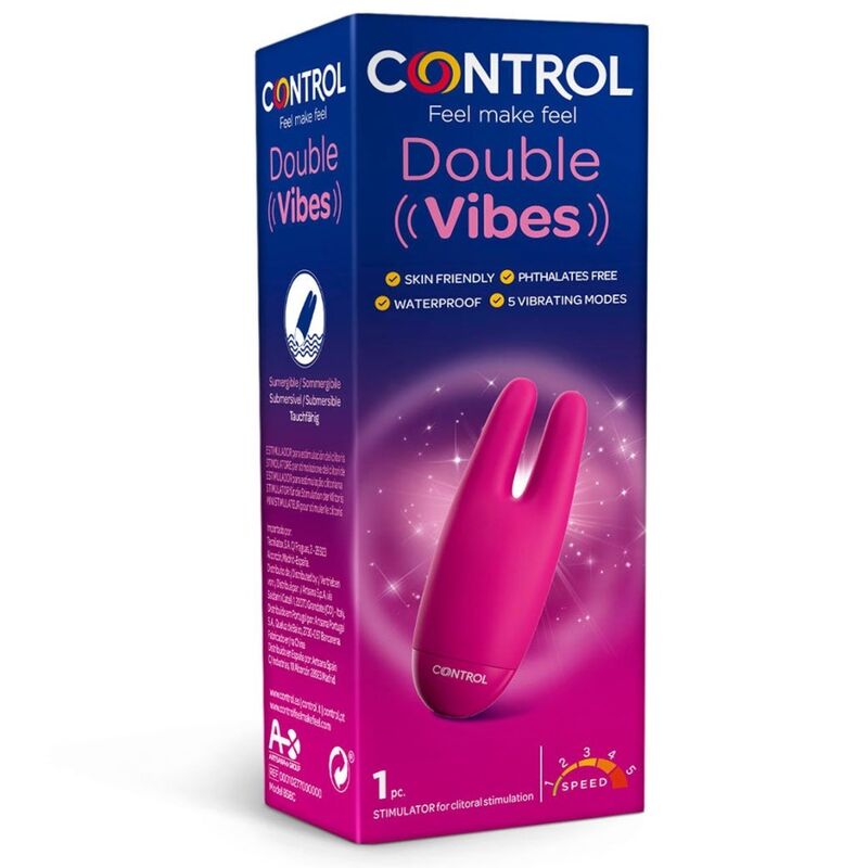 Control Estimulador Doble Double Vibe 5 Funciones