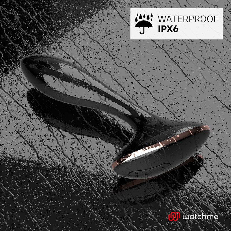 Anbiguo - Watchme Control Remoto Vibrador Plug Anal Vernet