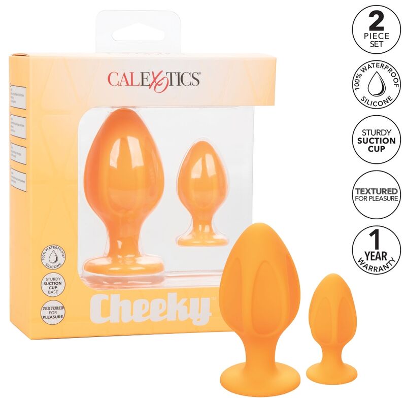 Calexotics - Cheeky Plugs Anales Naranja