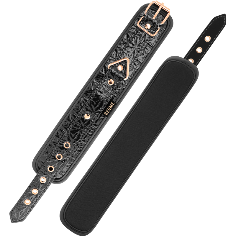 Begme - Black Edition Esposas Para Manos Con Forro De Neopreno