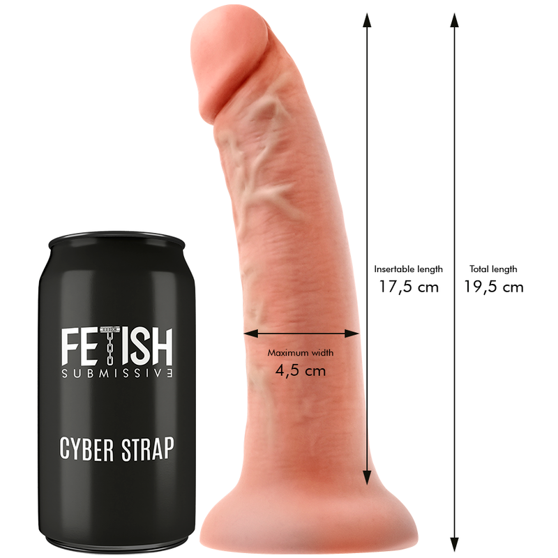Fetish Submissive Cyber Strap - Arnes Con Dildo Y Bala Control Remoto Tecnologia Watchme M