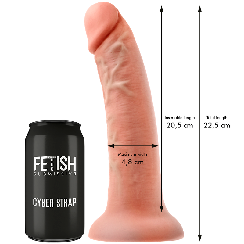 Fetish Submissive Cyber Strap - Arnés Con Dildo Y Bala Control Remoto Tecnología Watchme L