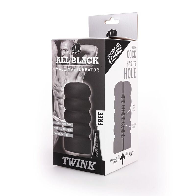 All Black - Masturbador Twink