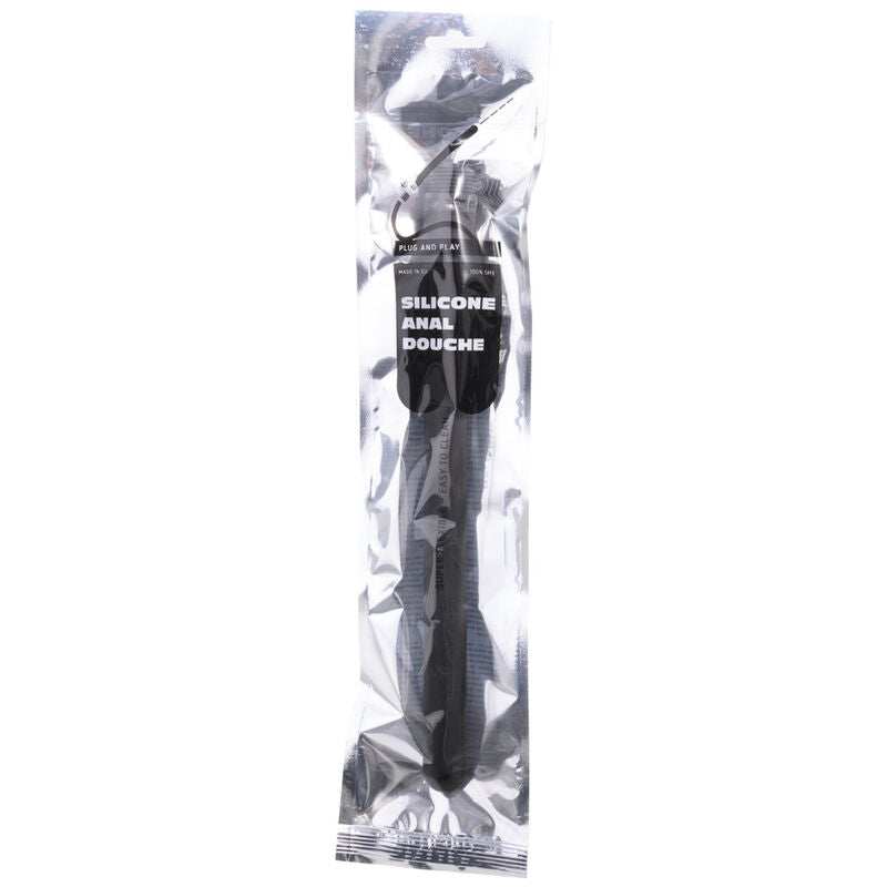 All Black Beaded Ducha Anal Silicona 27 Cm