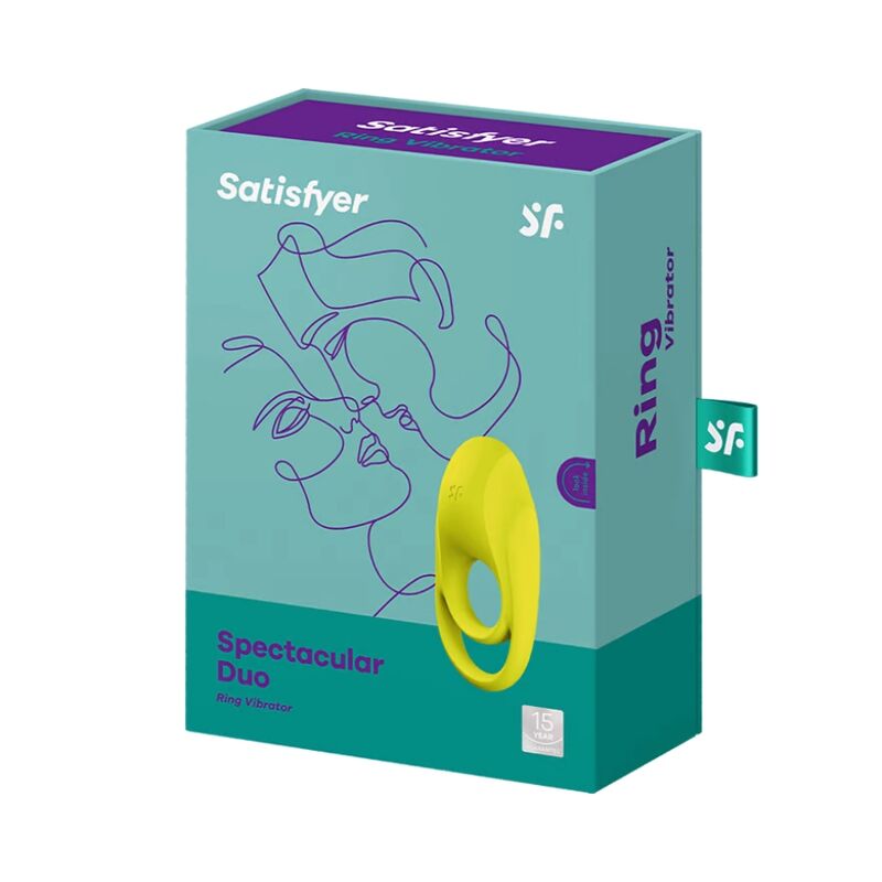 Satisfyer Spectacular Duo Anillo Vibrador Amarillo