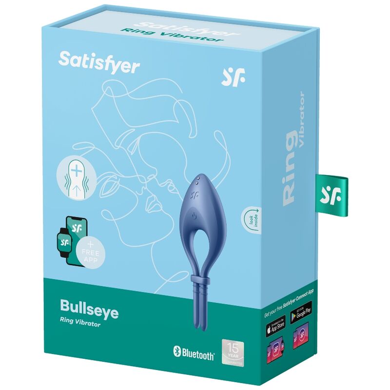 Satisfyer Bullseye - Anillo Vibrador Azul
