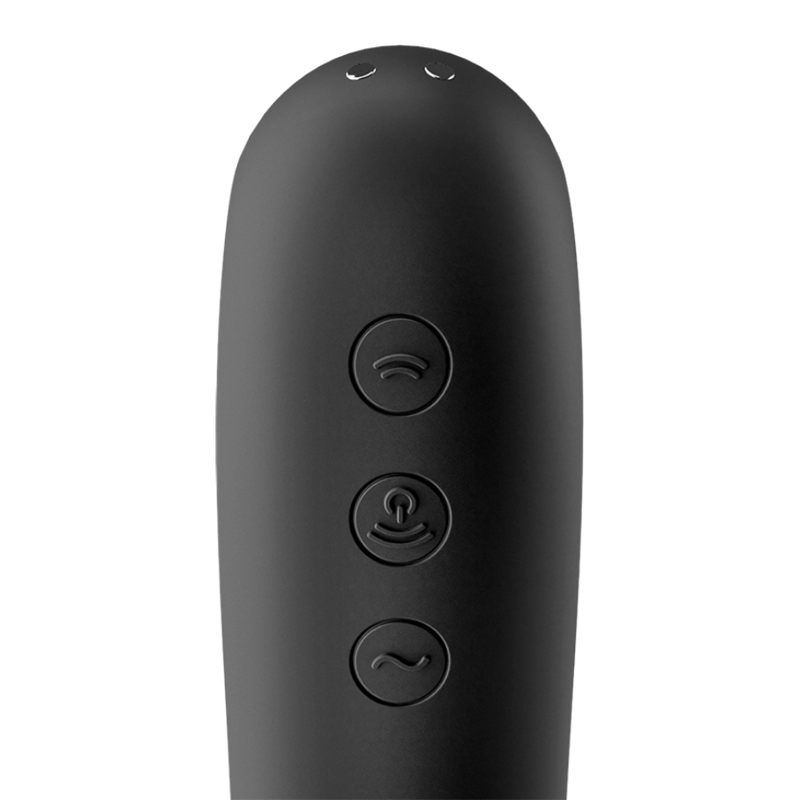 Satisfyer Dual Kiss Estimulador Clitoris - Negro