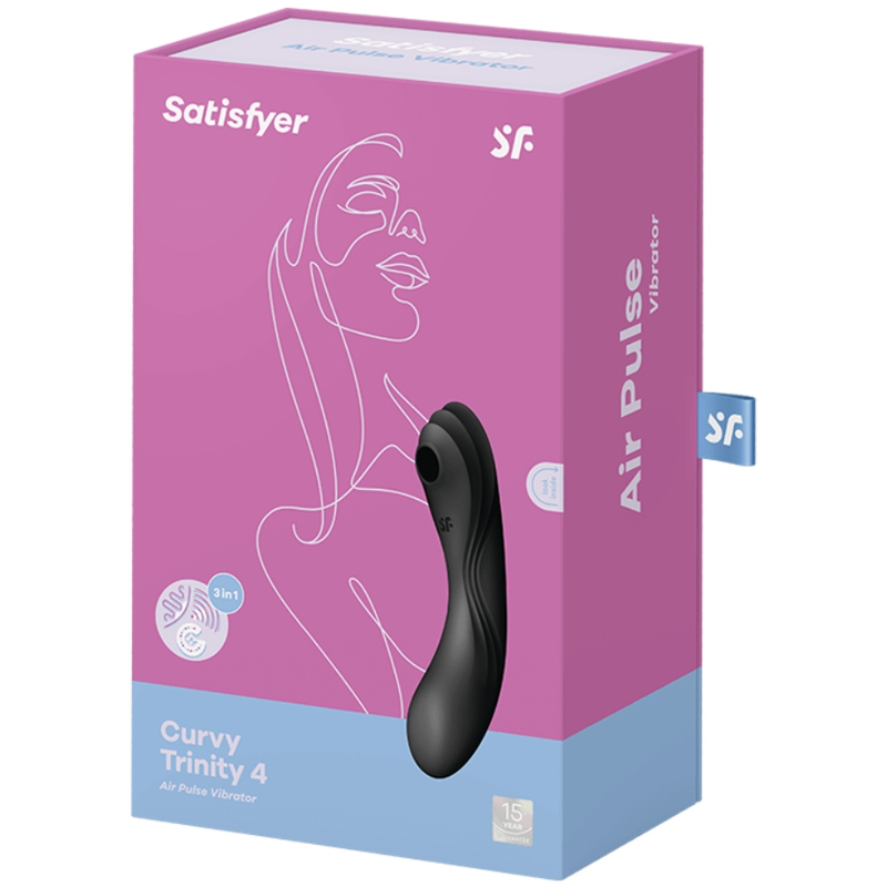 Satisfyer Curvy Trinity 4 Estimulador Clitoris