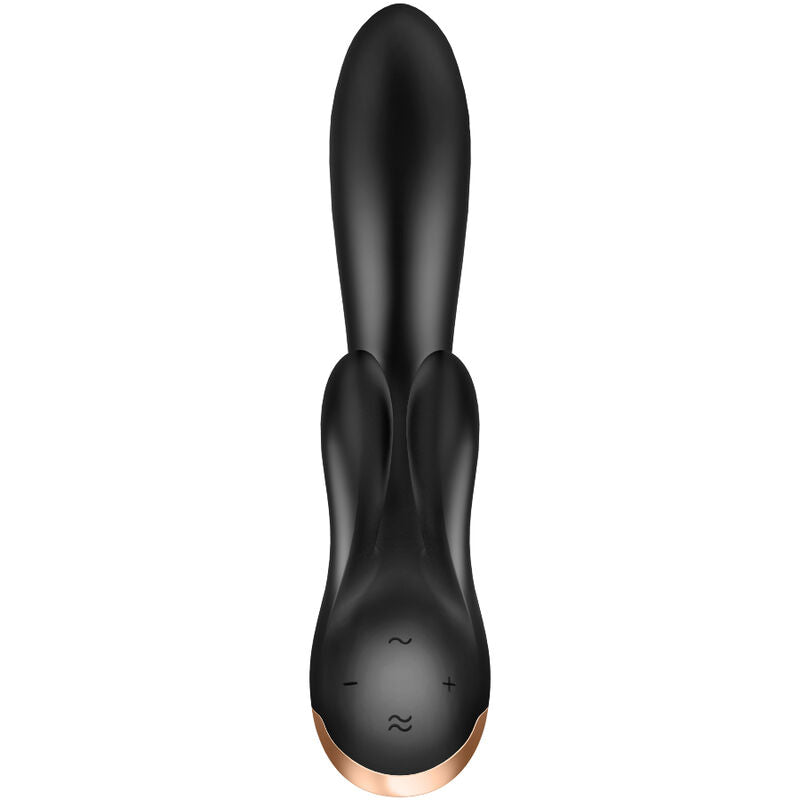 Satisfyer - Double Flex Vibrador App Negro