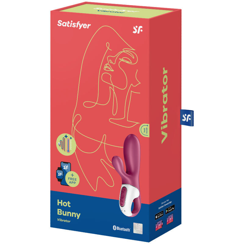 Vibrador Con Calor Satisfyer Hot Bunny - Erojugvib