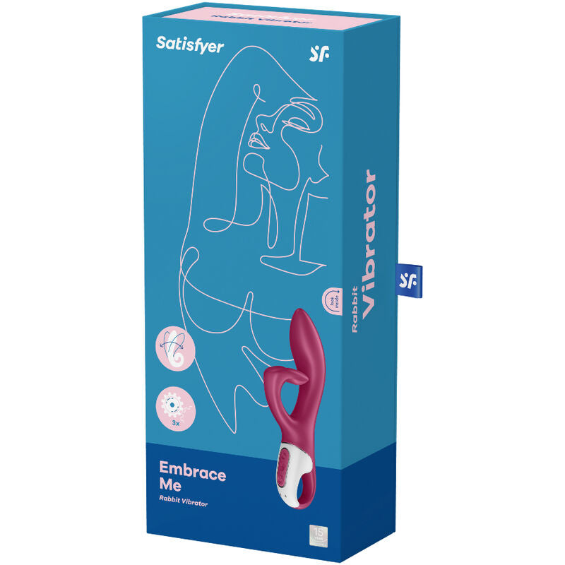 Vibrador Satisfyer Embrace Me - Rosado