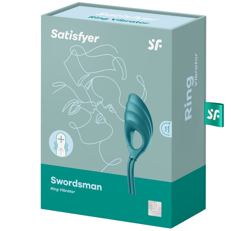 Satisfyer Swordsman Anillo Vibrador - Verde