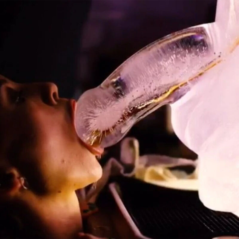 Pene Congelado Ice Luge - Enorme