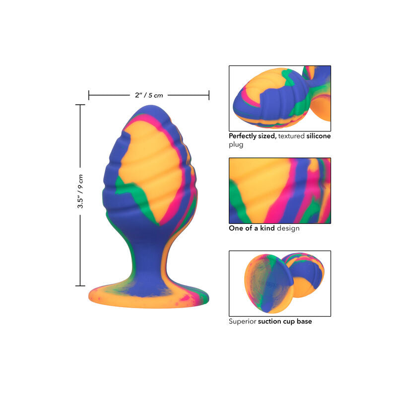 Calexotics - Cheeky Largue Swirl Plug Anal