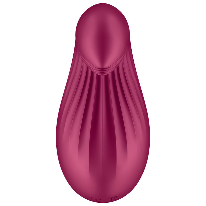 Vibrador Satisfyer Dipping Delight Lay-On - Rojo