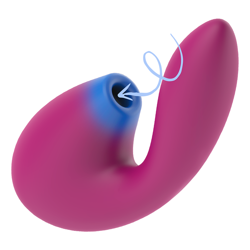 Coverme - Clitoral Succion & Vibrador Potente G-Spot Rush