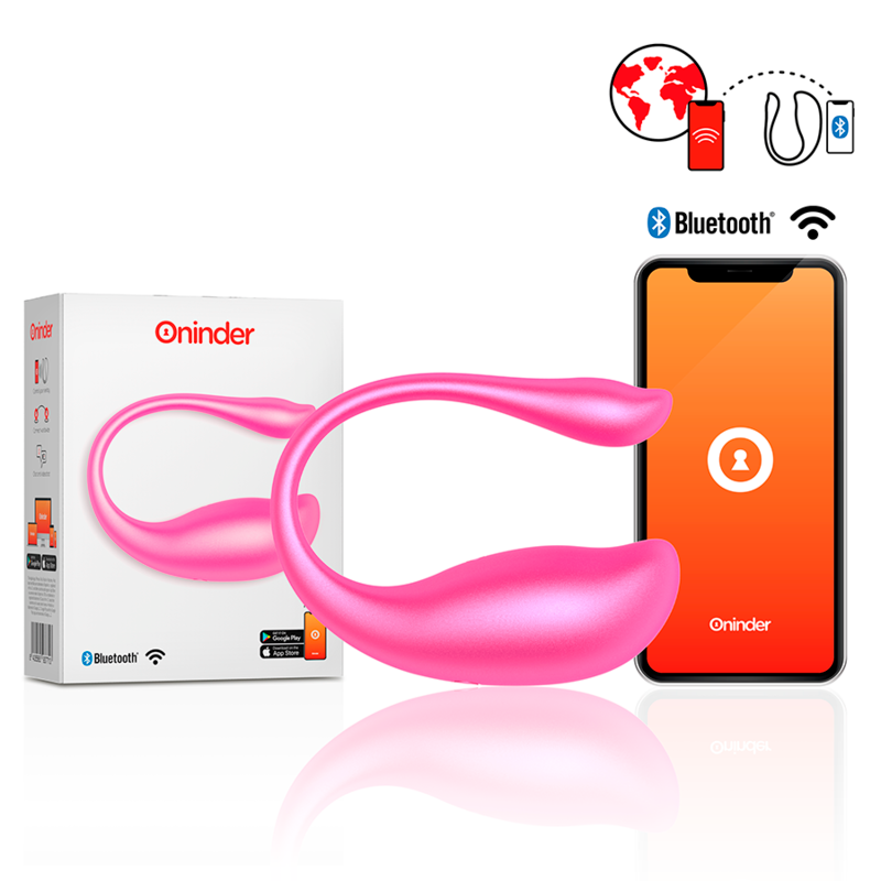 Oninder - Nairobi Huevo Vibrador Rosa - App Gratuita