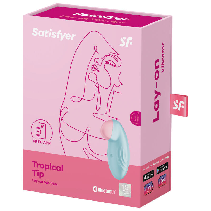 Tropical Tip Con App Satisfyer Connect Light Blue