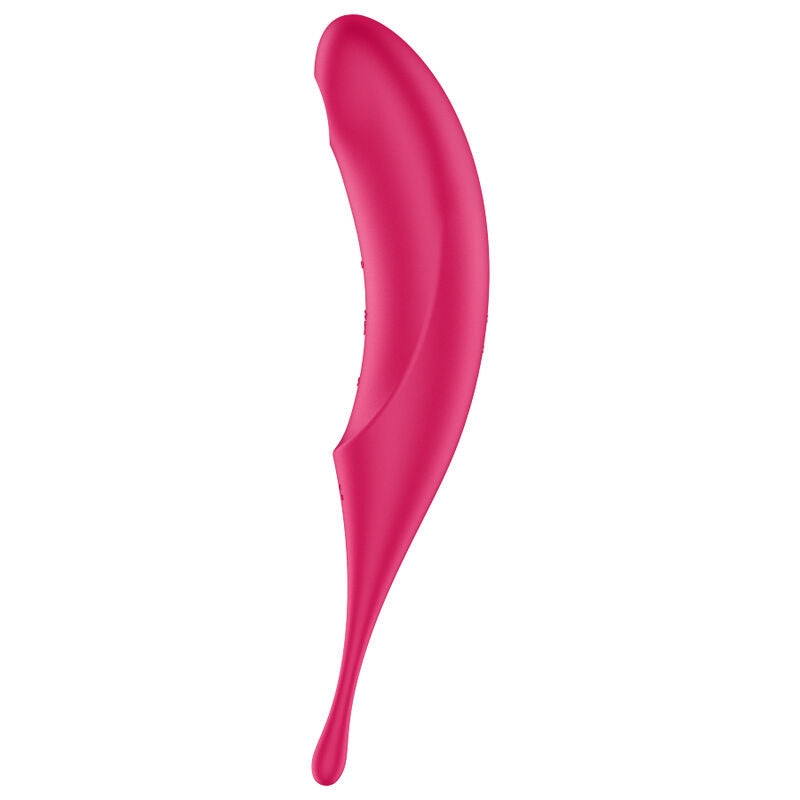 Satisfyer - Twirling Pro Estimulador Y Vibrador Rojo