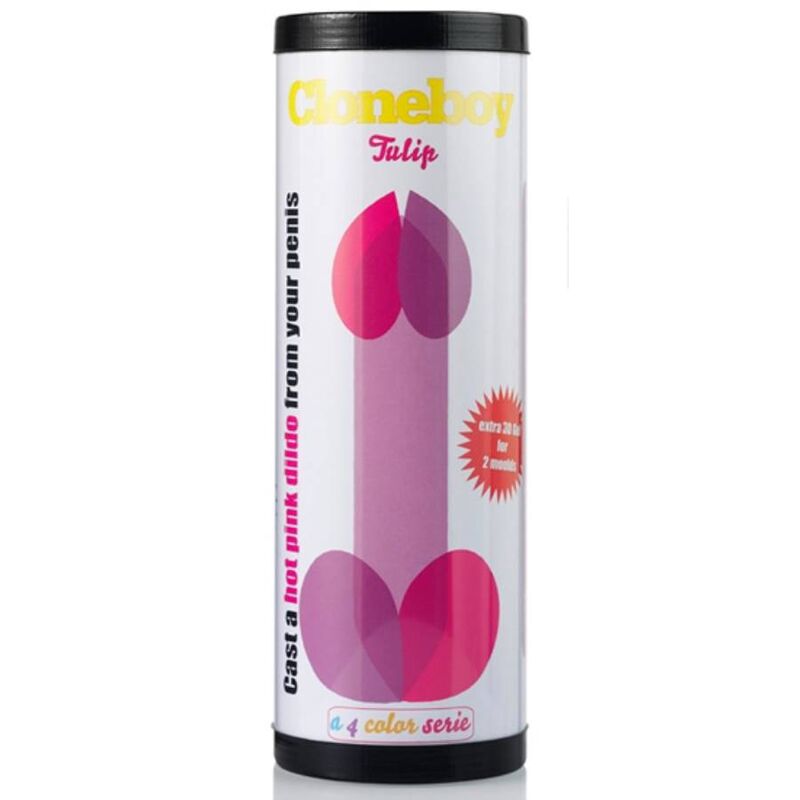Cloneboy - Dildo Tulip Rosa Intenso