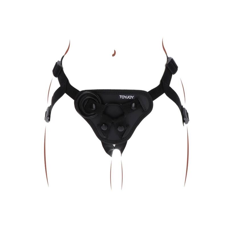 Get Real - Strap-on Harnés Negro