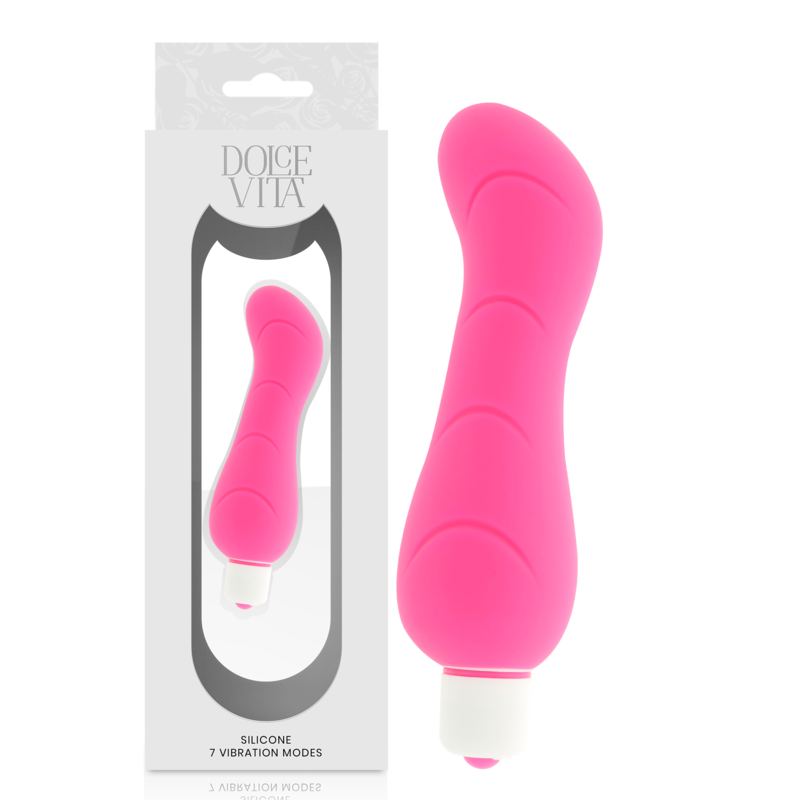 Dolce Vita - G-spot Vibrador Silicona Rosa