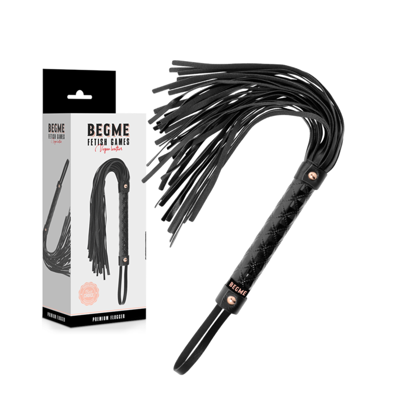 Begme - Black Edition Latigo Cuero Vegano