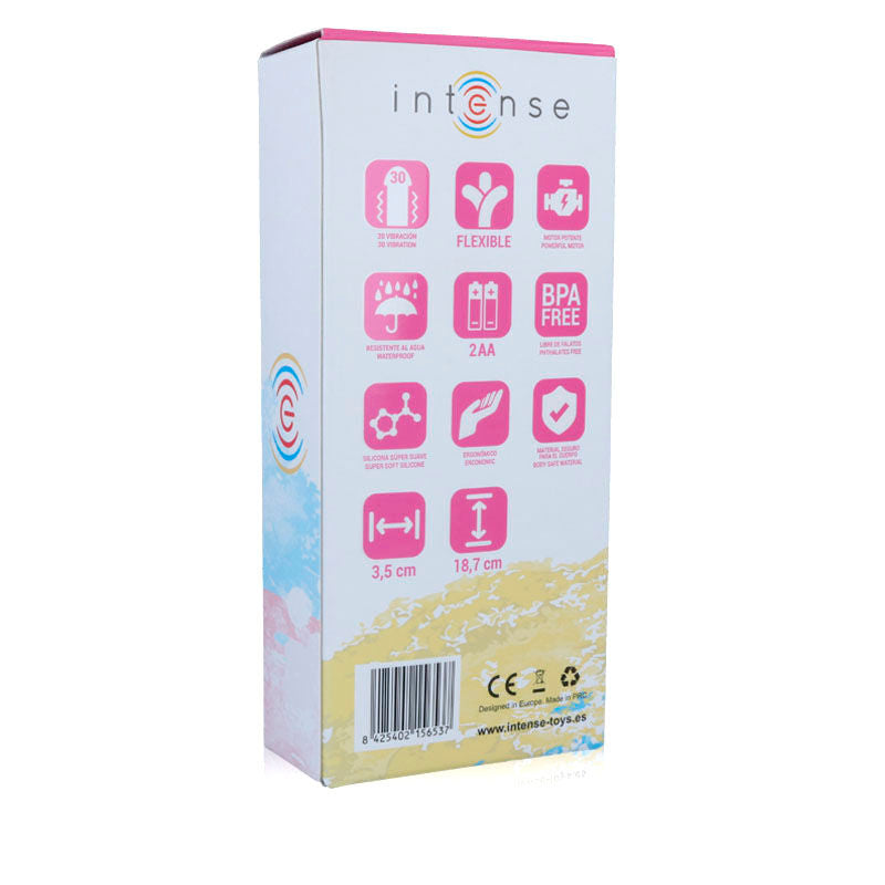 Intense - Leo Vibrador Rosa Silicon Luxe