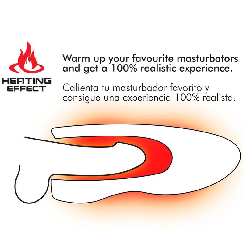 Jamyjob - Spin-X Masturbador Con Rotación Y Función Calor