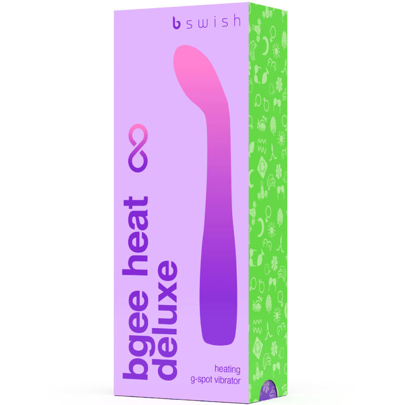 B Swish - Bgee Heat Infinite Deluxe Vibrador Recargable Silicona Lavanda