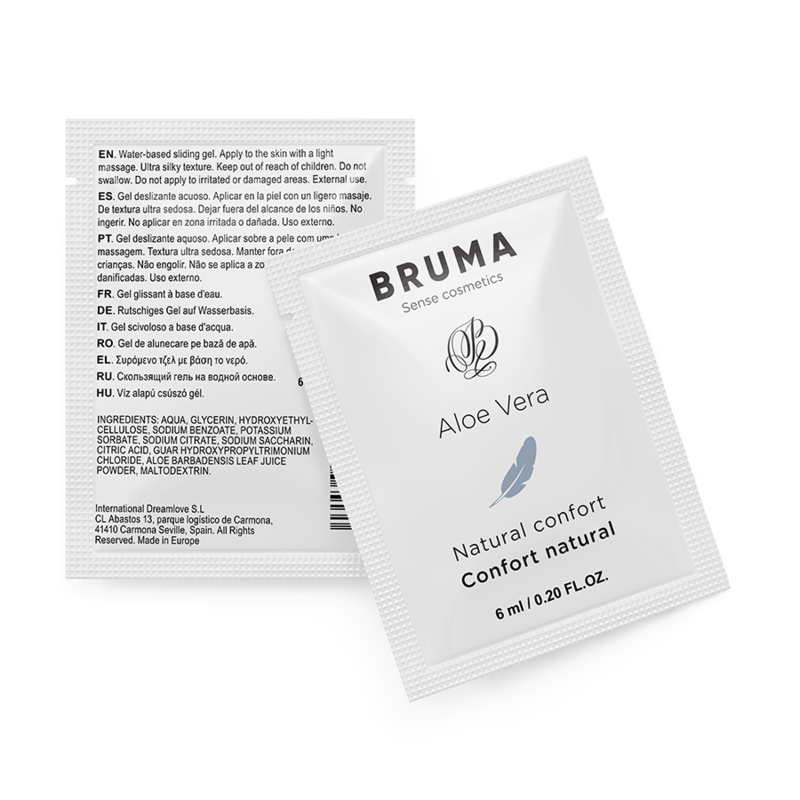 Bruma - Gel Deslizante Con Aloe Vera Confort Natural 6 Ml