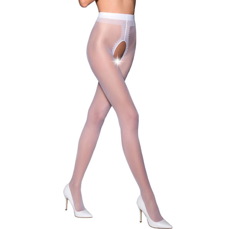 Passion - Tiopen 007 Medias Blanco 1/2 20 Den