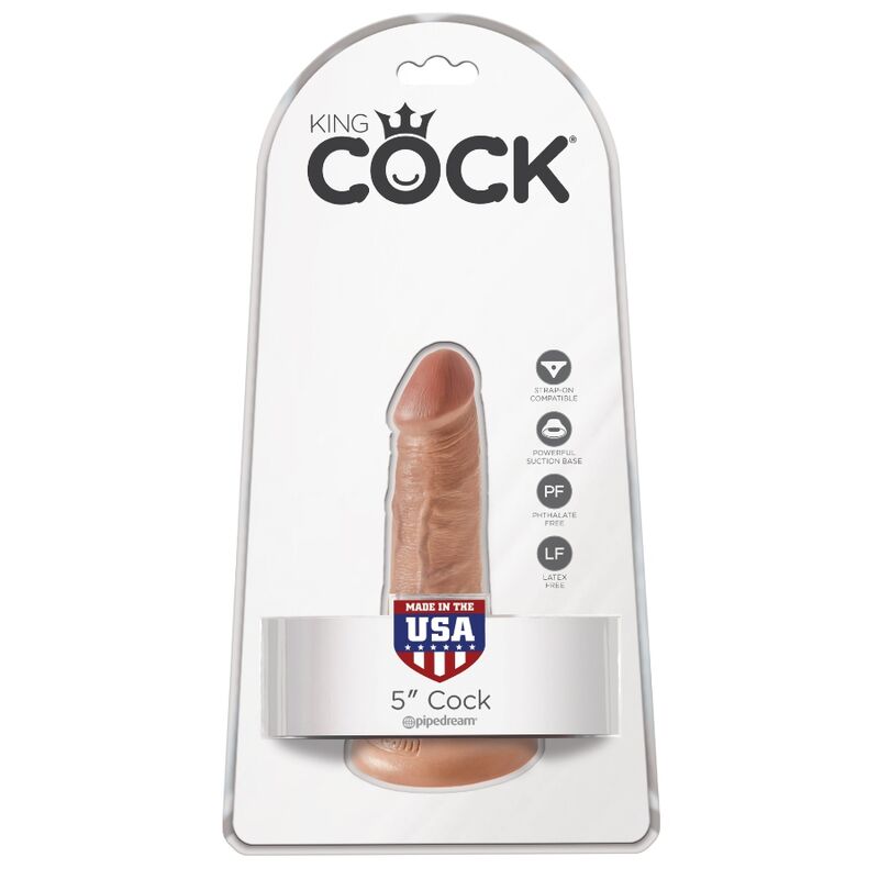 King Cock Pene De 5 - Bronceado