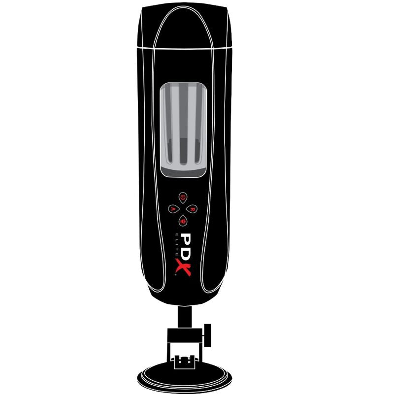 Pdx Elite - Masturbador Stroker Ultimate Milker 2 Giratorio Y Vibrador