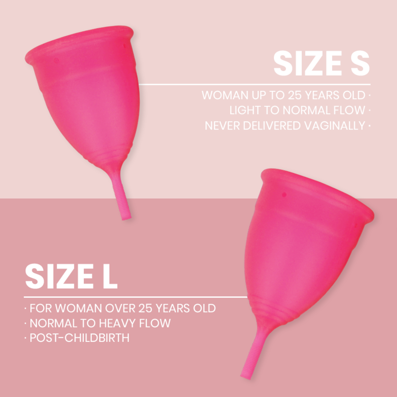 Intimichic - Copa Menstrual Silicona Medica - Talla L