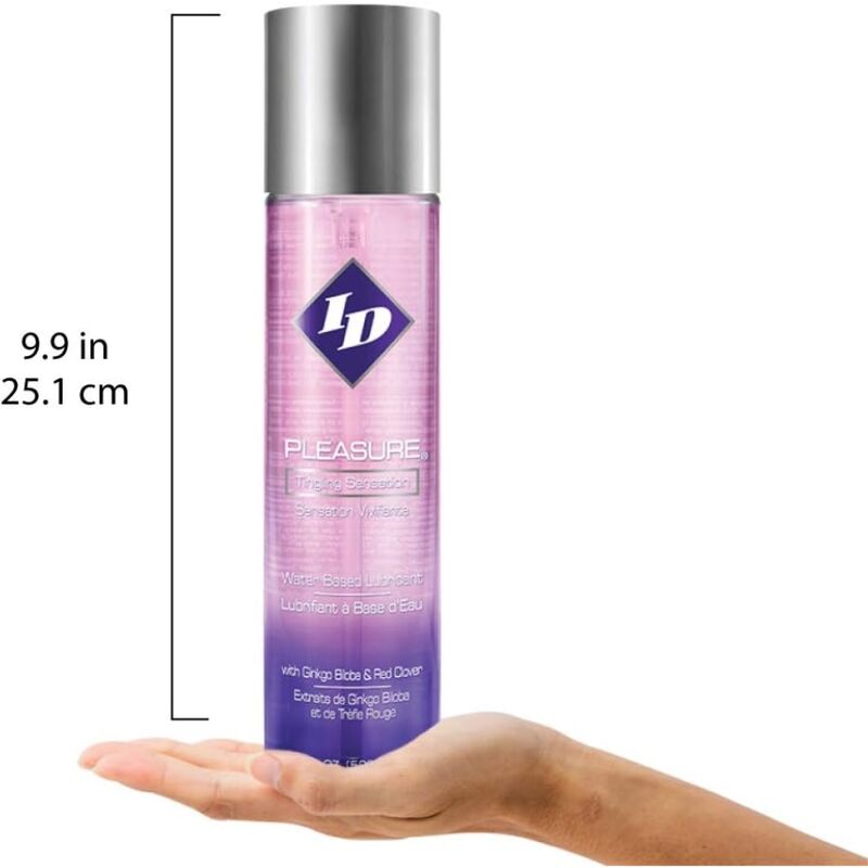 Id Pleasure Lubricante Base Agua Tinging Sensation 500 Ml