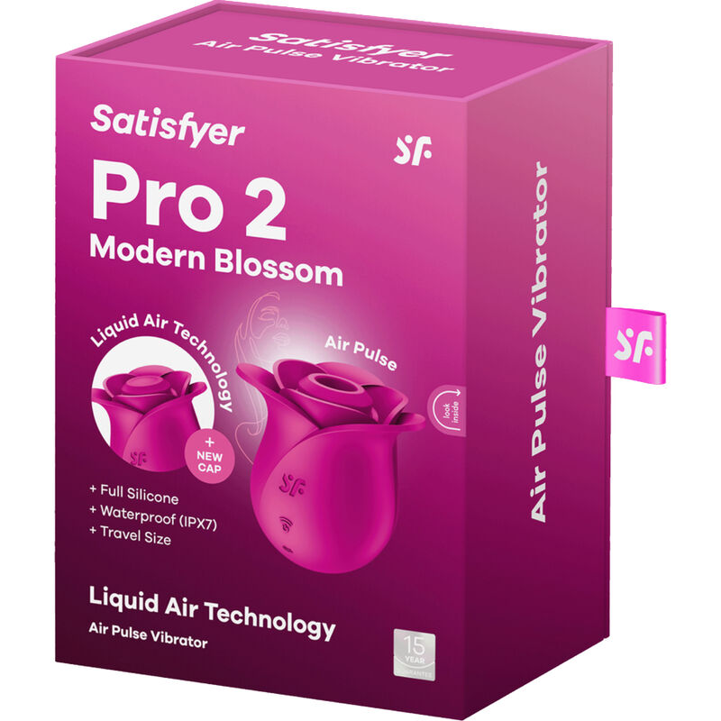 Satisfyer - Air Pulse Pro 2 Modern Blossom Vibrador