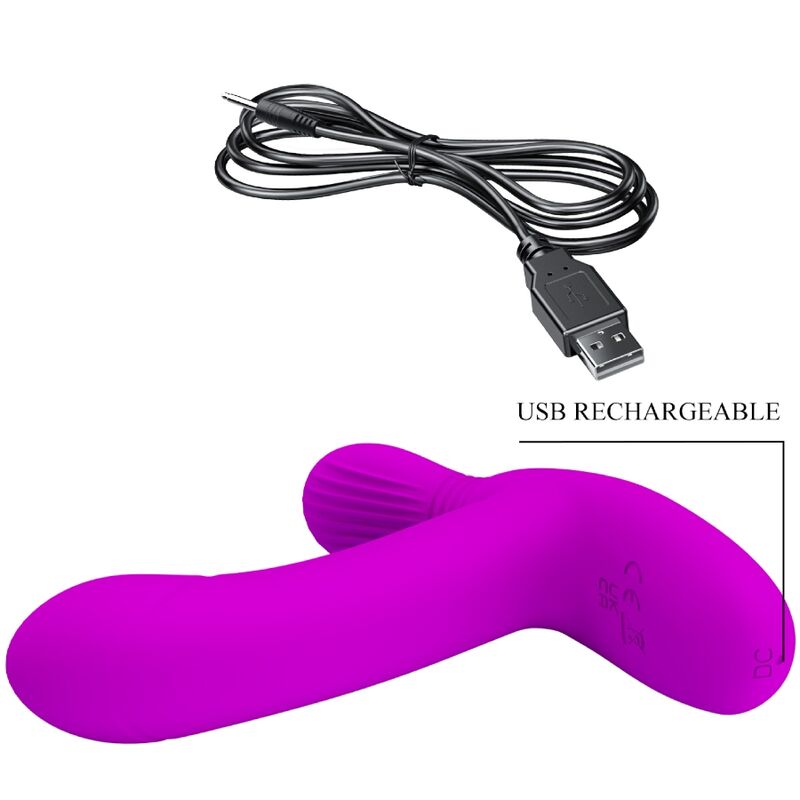 Pretty Love Geri Masajeador Clitoris Control Remoto Rosa