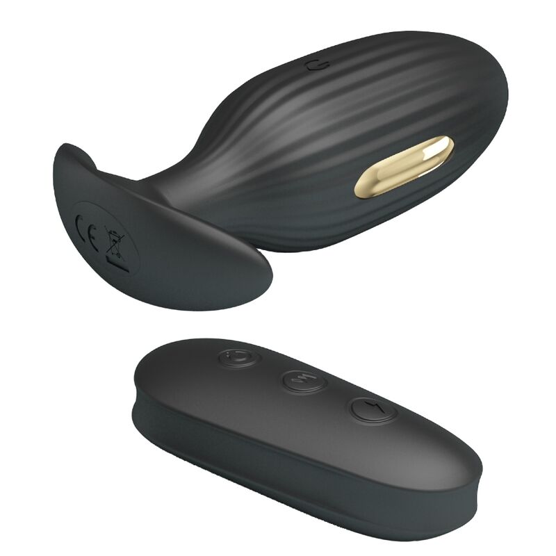 Plug Anal Con Electro Estimulación Usb Royal Pleasure
