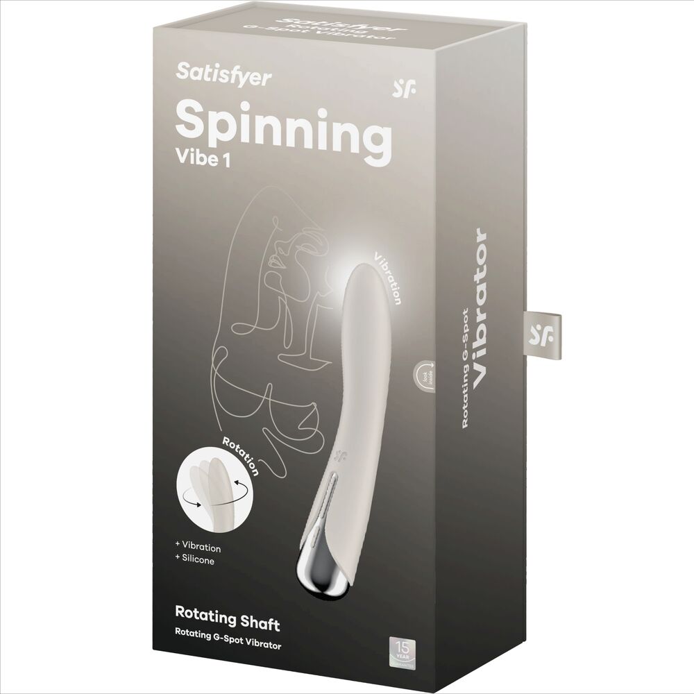 Satisfyer - Spinning Vibe 1 Vibrador Rotador G-spot Beige