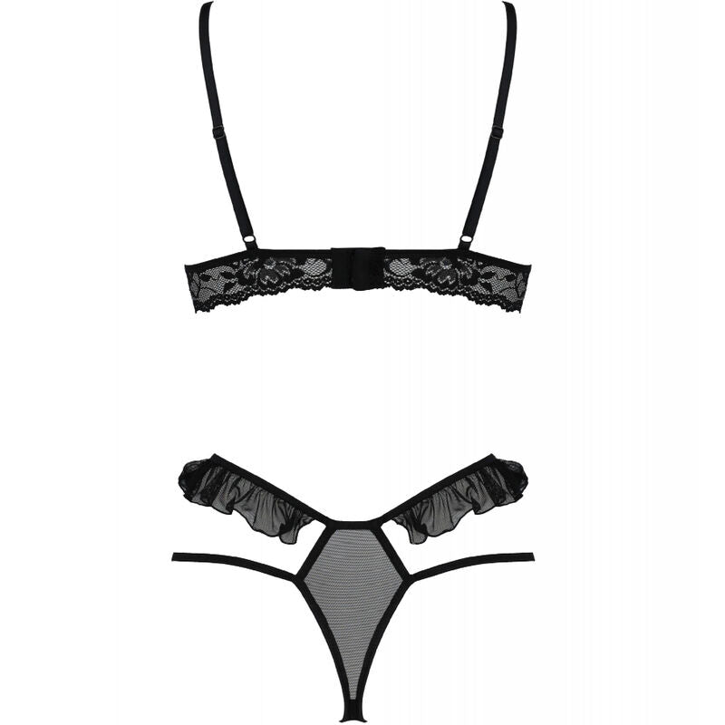 Passion Dolly Set Dos Piezas Negro L/Xl