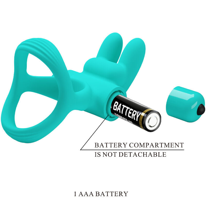 Pretty Love - Dante Anillo Vibrador Rabbit Verde